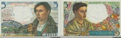 5 Francs BERGER FRANCE 1943 F.05.05