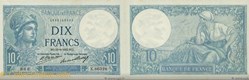 10 Francs MINERVE FRANCE 1918 F.06.03