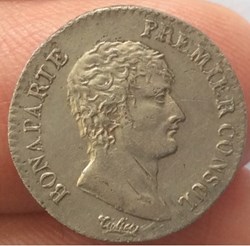 Monnaies du consulat et de Bonaparte premier consul