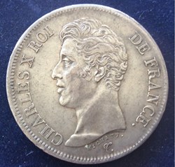 Monnaies de Charles X