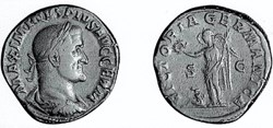 Stolen Roman Bronze coins
