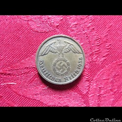 Pièce Adolf Hitler d'Allemangne