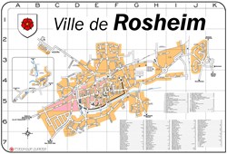 Les Rues de Rosheim : 1 - La ville Haute : Oberstadt