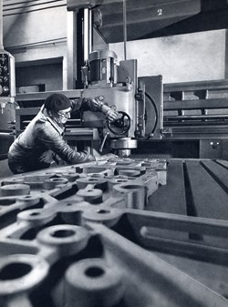 L'industrie mécanique de Charles Adam à Holweg.