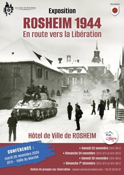 Exposition ROSHEIM 1944 : En route vers la libération