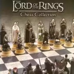 Eaglemoss Le Seigneur des Anneaux (LOTR) Collection Echec