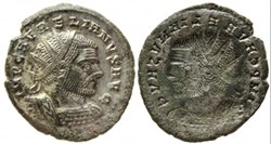 13 Probus and Aurelian Misstrikes and brockages