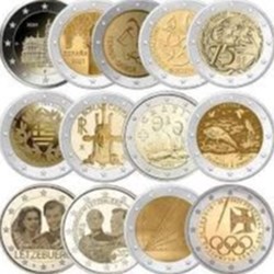 Pièce de collection commemoratives 2€