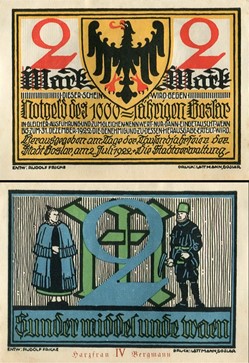 NOTEGELD ALLEMANDS