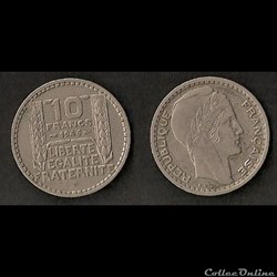 Monnaies Françaises Gouvernement Provisoire (1944-1946)