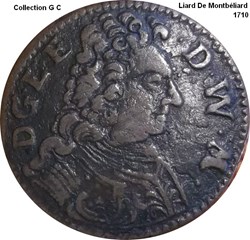 Monnaies  Montbéliard ( duché Wurtemberg)