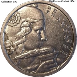 100 Francs Cochet