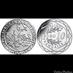 10 euros argent 2019