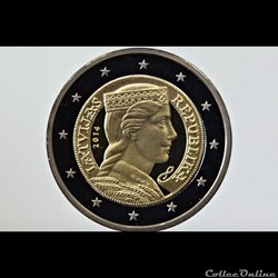 Pièces 2 Euros - Lettonie
