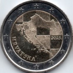 2 euros croatie