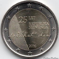 2 euros slovenie