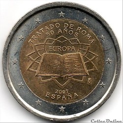 Pièces 2 Euros - Espagne