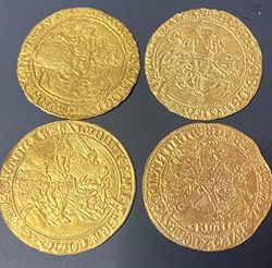 FRENCH FEUDAL GOLD COINS  1327 - 1458