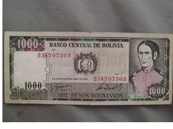 Mil pesos BOLIVIANOS