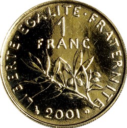 BE et spéciales de la Monnaie de Paris