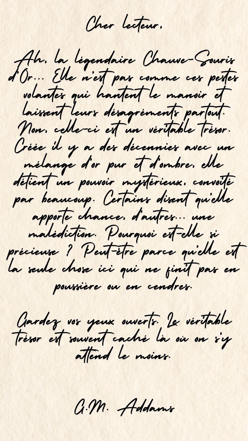 Lettre Manuscrite Grand-Maman