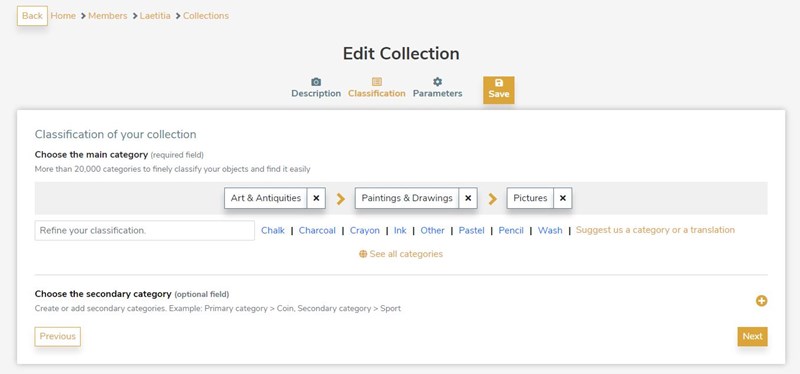 edit mode page