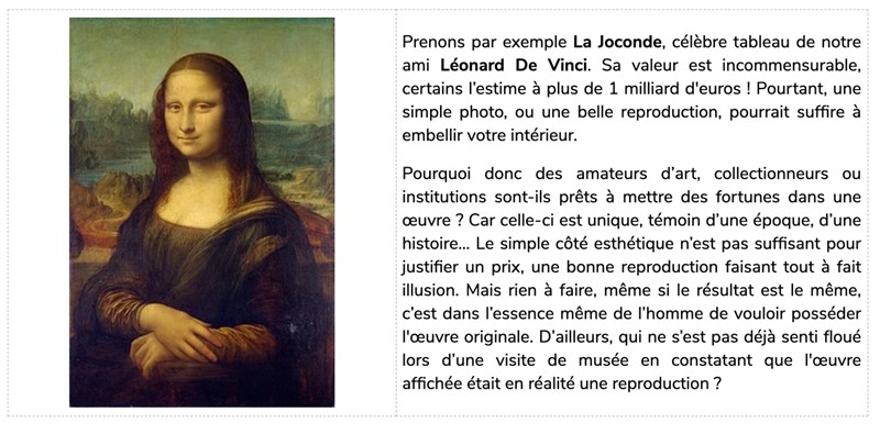 Mona Lisa- tableau