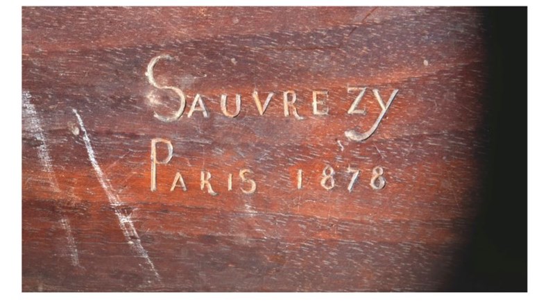 paire de tabourets signature