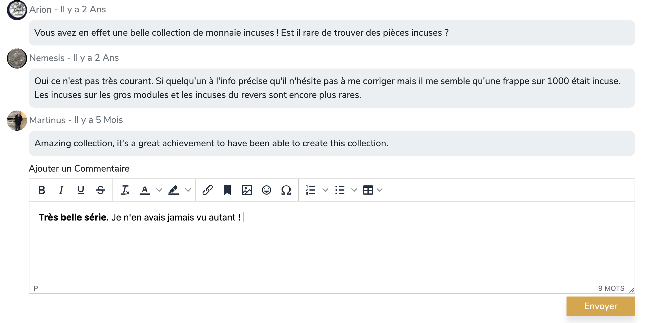 commentaires