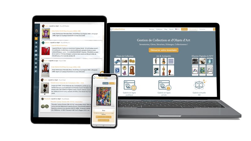 colleconline solution de gestion de collections