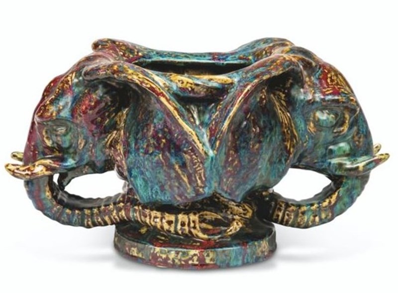 Vase éléphant