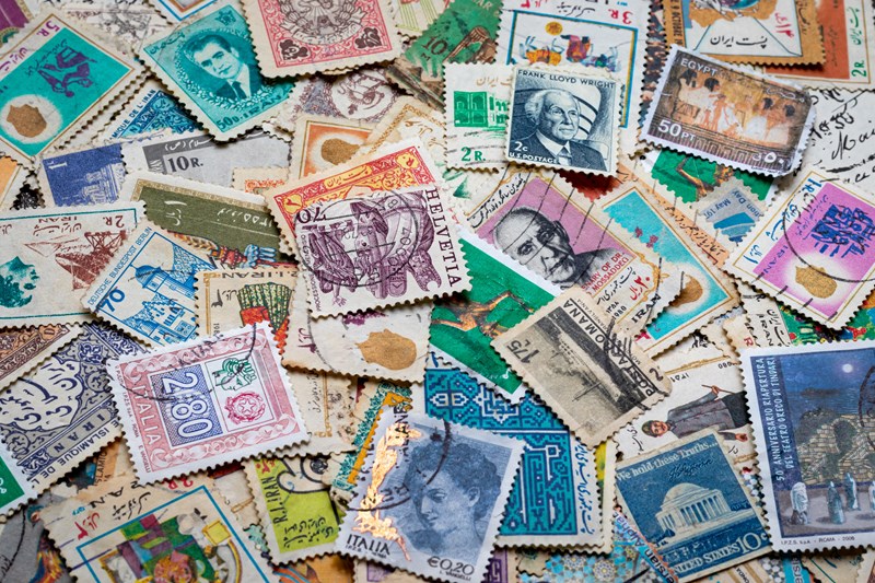 stamps melange