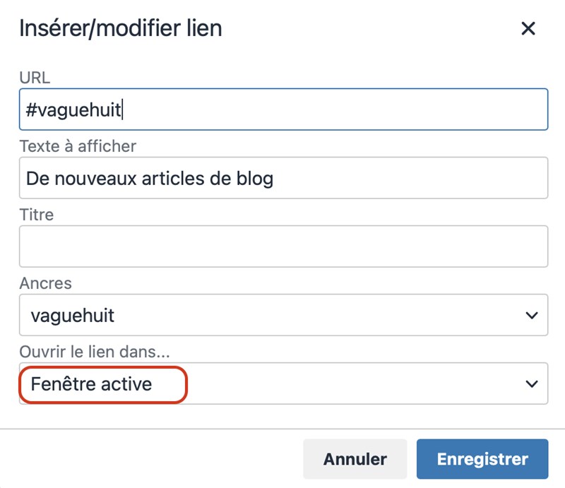 fenêtre active