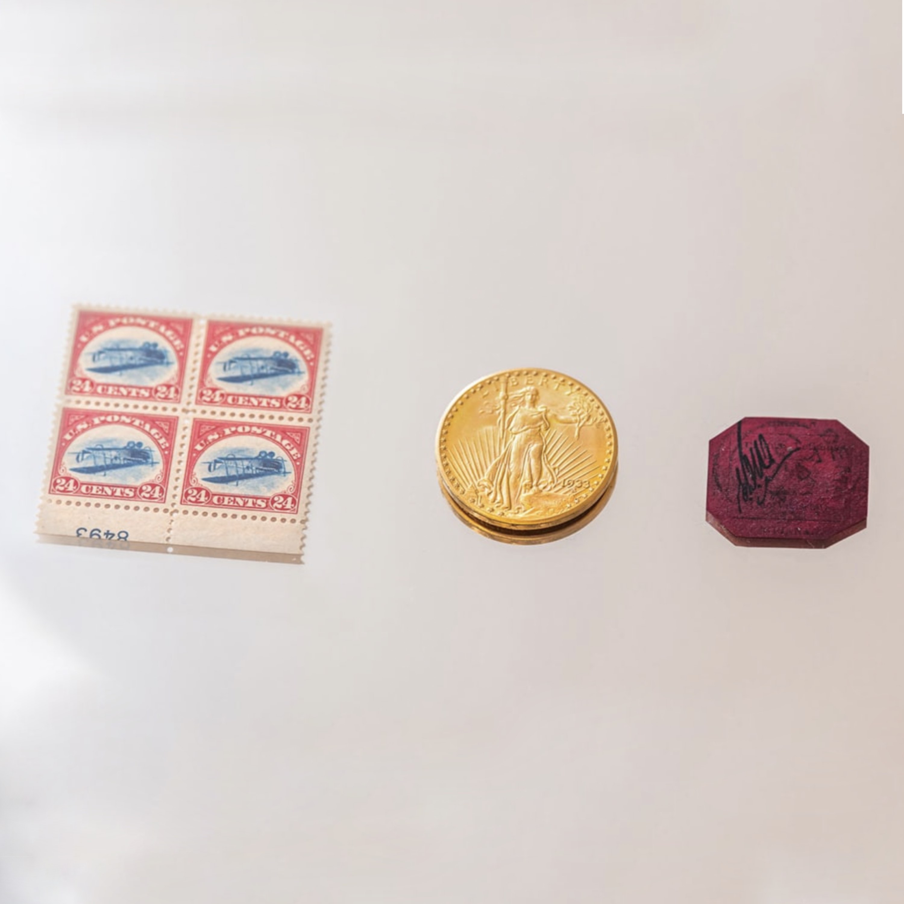 3 objets de collection 