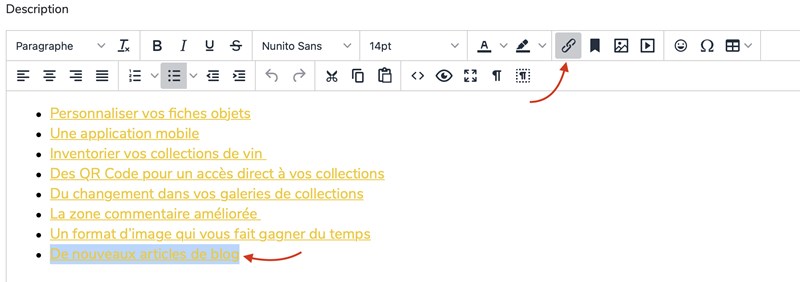 ancres et liens