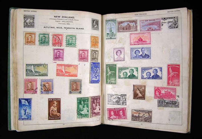 stamp album