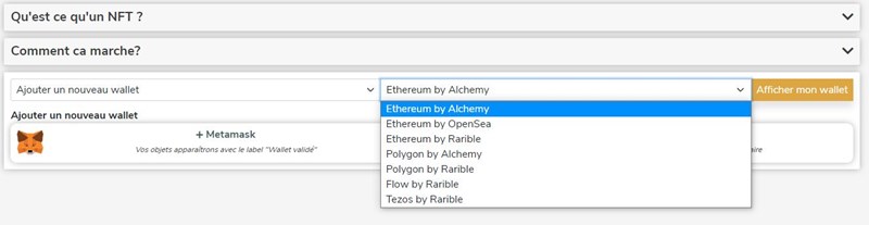 Wallet MetaMask