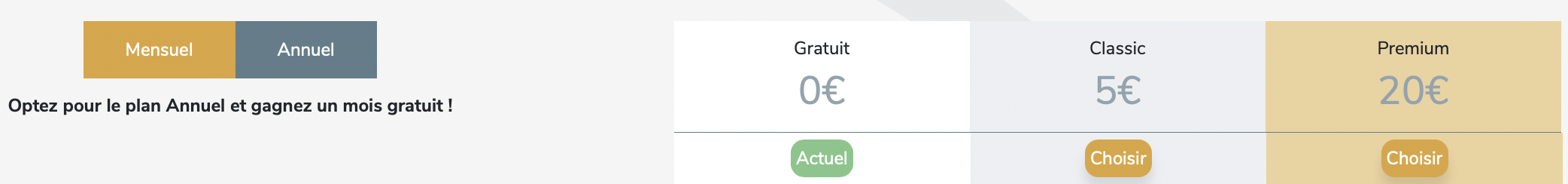 Abonnements