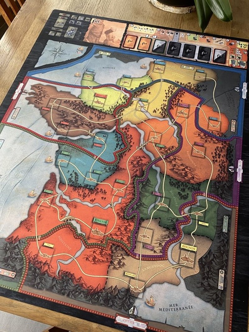 Carte de France pour Fief