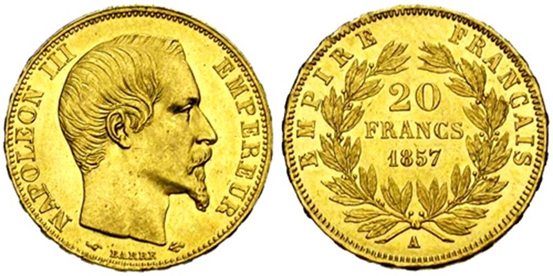 20 Francs Or Napoléon