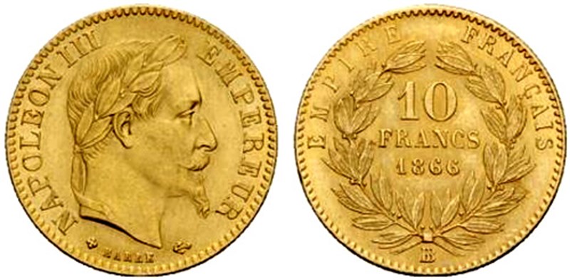 10 Francs Or Napoléon
