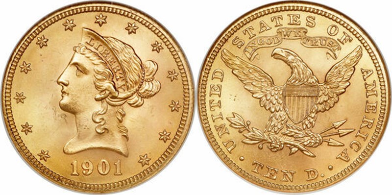  10 Dólares O US 