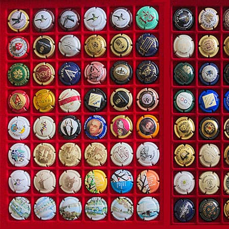 Collection de capsules et muselets